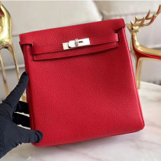 HERMES [프리미엄] 에르메스 켈리아도 백팩 22cm-2 토고 은장