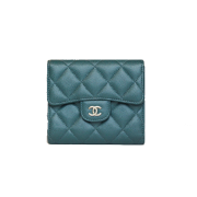 샤넬 캐비어 반지갑 11CM AS401052