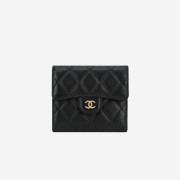 1위 CHANEL 샤넬 클래식 캐비어 반지갑 AS87005 (금장/은장)