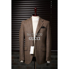 GUCCI 구찌 체크 울블레이저