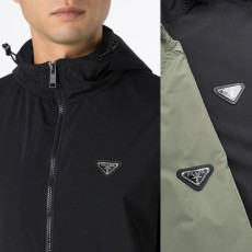 PRADA 프라다 후드 윈드브레이커