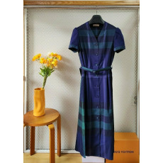 BURBERRY 버버리 클래식 패턴 여성 벨트 원피스