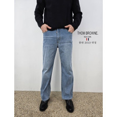 THOM BROWNE 톰브라운 세미 일자 청바지