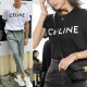 ●6월 판매 15위● CELINE 셀린느 영문로고 반팔