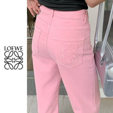 LOEWE 로에베 핑크 팝 팬츠
