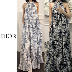 DIOR 디올 프린팅 홀터넥 원피스 2COLOR