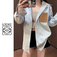 LOEWE 로에베 레더포켓 스트라이프 셔츠 3COLOR