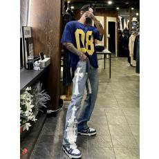 CHROME HEARTS 크롬하츠 멀티 크로스 플레어 데님