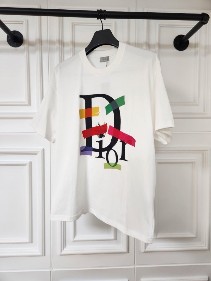 DIOR 디올 레인프린팅 티셔츠 2COLOR