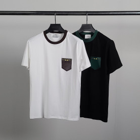 FENDI 펜디 포켓패치 라운드 반팔티