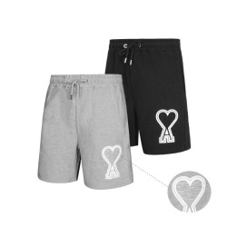 AMI 아미 하트패치 반바지