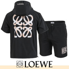 LOEWE 로에베 아나그램 우븐 하프 셋업