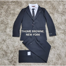THOM BROWNE 톰브라운 블랙 모던 런던 슈트