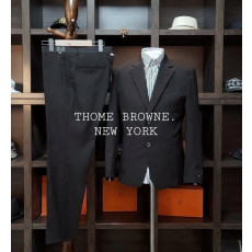 THOM BROWNE 톰브라운 블랙 모던 로아 슈트 셋트