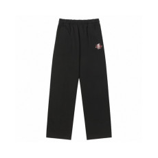 BALENCIAGA 발렌시아가 테이프드 로고 워싱 스웨트 팬츠