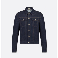 DIOR 디올 오블리크 블루 로우 데님 자켓
