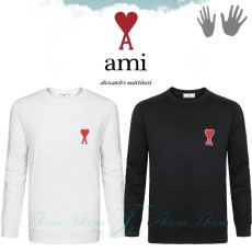 AMI 아미 베이직 맨투맨