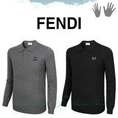 AMI 아미 울 카라 니트