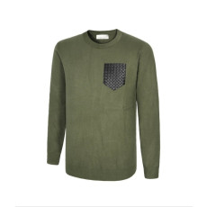 BOTTEGA VENETA 보테가베네타 패치 울캐시 니트 2COLOR