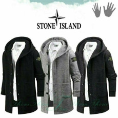 STONE ISLAND 스톤아일랜드 니트 후드 가디건