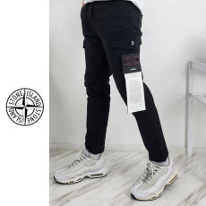 STONE ISLAND 스톤아일랜드 고스트피스 캔버스 카고 팬츠