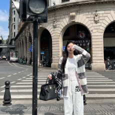 THOM BROWNE 톰브라운 스트라이프 울 가디건