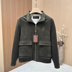 LOROPIANA 로로피아나 스웨이드 트러커자켓 2COLOR