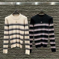 CHANEL 샤넬 스트라이프 니트