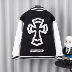 CHROME HEARTS 크롬하츠 크로스 바시티 자켓 　