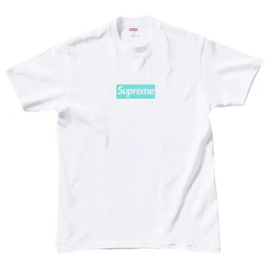 ●9월 판매 12위● SUPREME x TIFFANY 슈프림 X 티파니 박스 로고 티셔츠 21FW ●해외 특별할인전●
