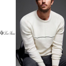 LOROPIANA 로로피아나 빗살라인 앙고라 라운드 니트 2COLOR