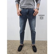 LOEWE 로에베 스판 일자 청바지