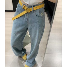 CHANEL 샤넬 청바지 (벨트 포함)