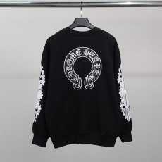 CHROME HEARTS 크롬하츠 래더 자수말굽 오버핏 맨투맨