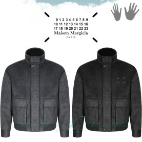 MAISON MARGIELA 메종마르지엘라 스웨이드 집업 자켓