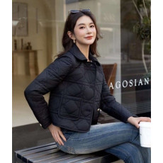 DIOR 디올 누빔 하프 자켓