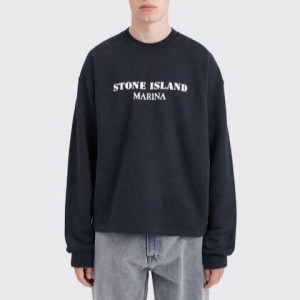 STONE ISLAND 스톤아일랜드 마리나 크루넥 스웻셔츠
