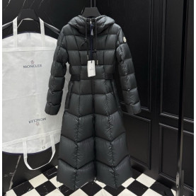MONCLER 몽클레어 여성 파우콘 롱 다운 패딩