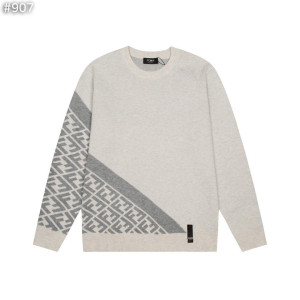 FENDI 펜디 FF로고 사선 울 니트