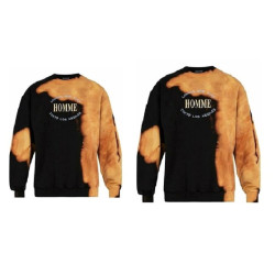 BALENCIAGA 발렌시아가 런웨이 블리치드 맨투맨