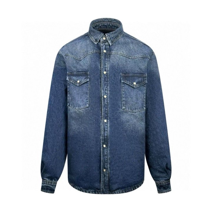 PRADA 프라다 디파트먼트 데님 셔츠 자켓