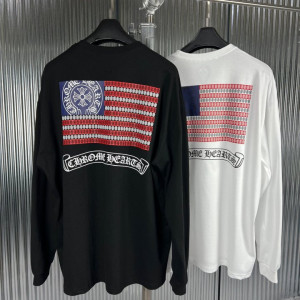 CHROME HEARTS 크롬하츠 아메리칸 플래그 긴팔