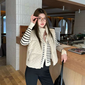 GUCCI 구찌 자카드 패딩 베스트 2COLOR