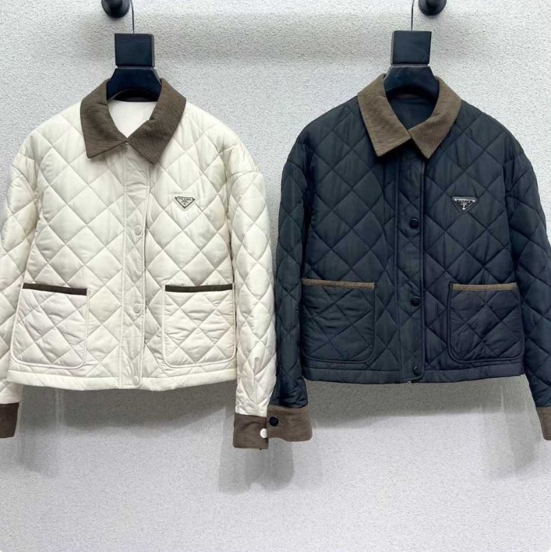 ●11월 판매 9위● PRADA 프라다 퀼팅 리나일론 자켓