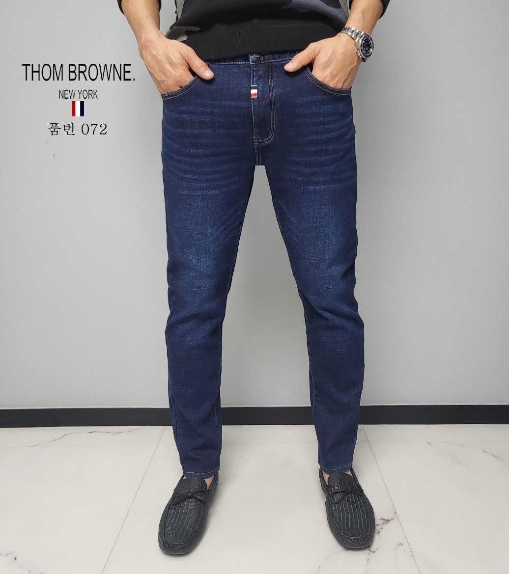 THOM BROWNE 톰브라운 밍크 보아털 청바지