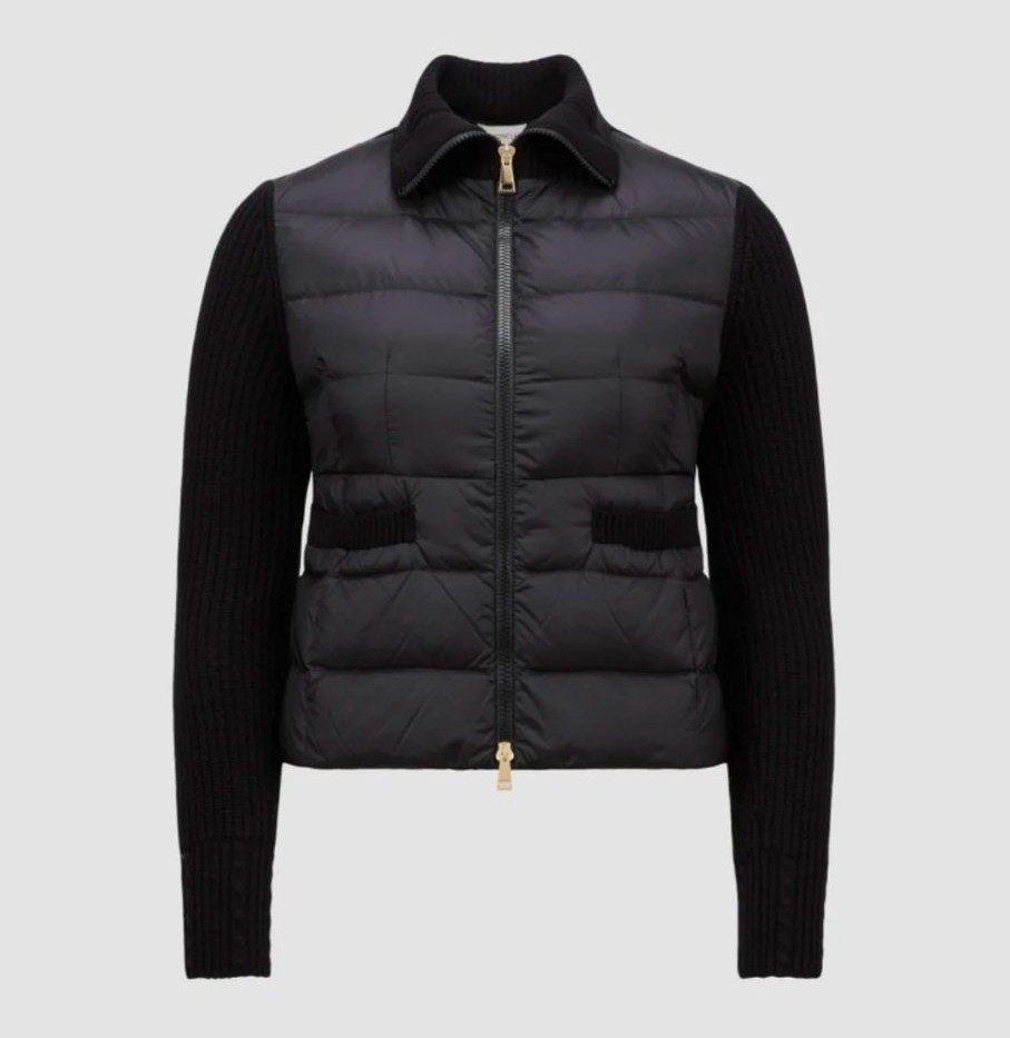 MONCLER 몽클레어 니트 패딩 집업