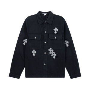 CHROME HEARTS 크롬하츠 크로스 홀스슈 데님 자켓