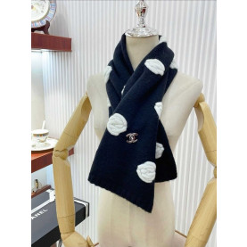 CHANEL 샤넬 울 캐시미어 머플러