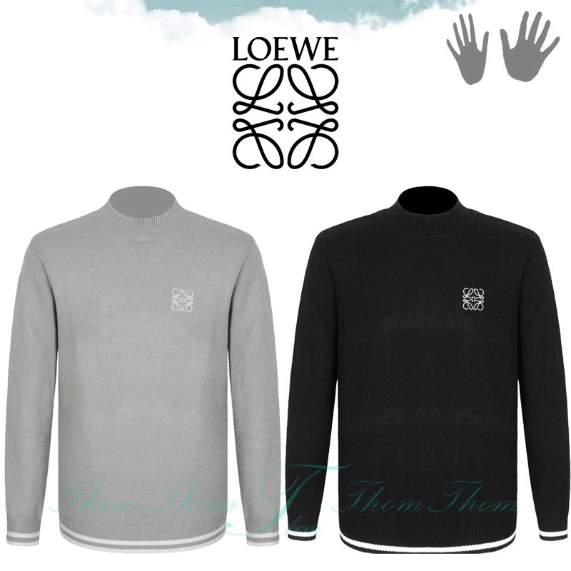 LOEWE 로에베 반목 니트