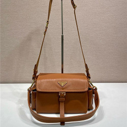 PRADA 프라다 익스플로러 스웨이드 양가죽 숄더백 1BD394